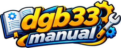dgb33 manual logo